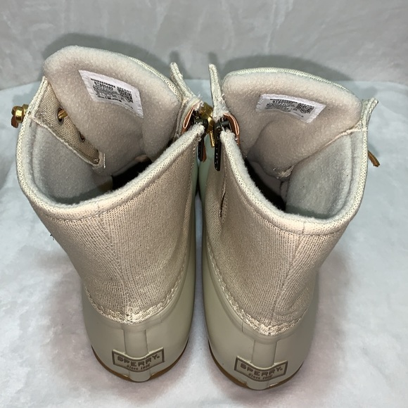 Sperry Top-Sider Saltwater Sparkle Rain/Snow women’s size 9.5 *NEW* - Picture 6 of 7